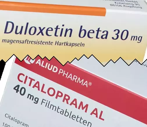 Duloksetin vs Citalopram