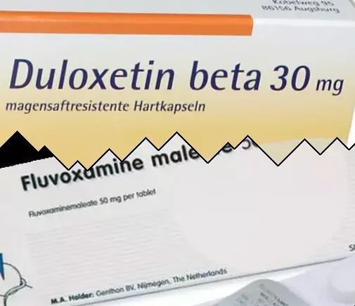 Duloksetin vs Fluvoxamin