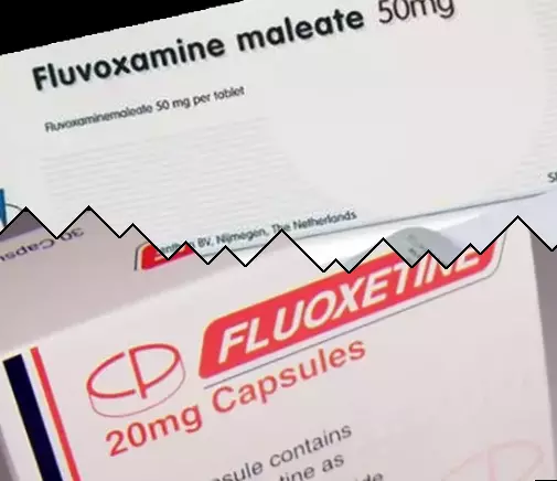 Fluvoxamin vs Fluoksetin