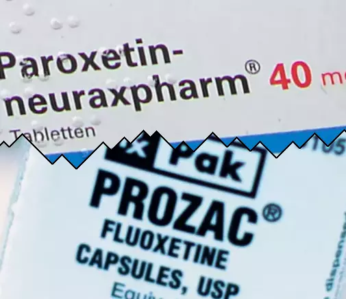 Paroksetin vs Prozac